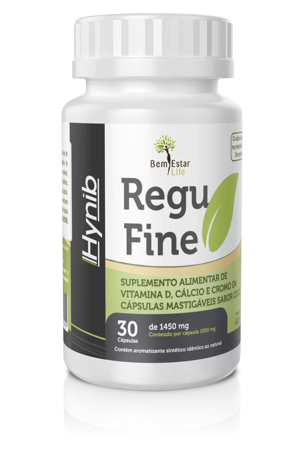 REGU FINE HYNIB - 30 CAPSULAS MASTIGAVEIS SOFT GEL