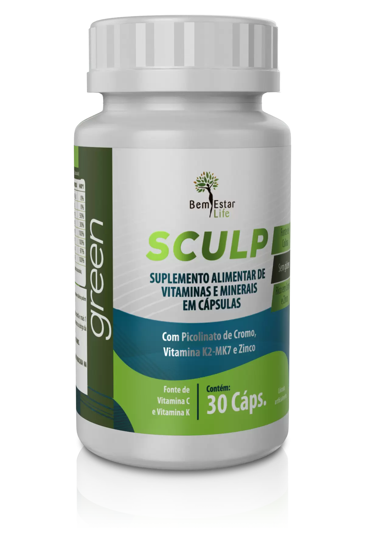 SCULP GREEN - 30 CAPSULAS