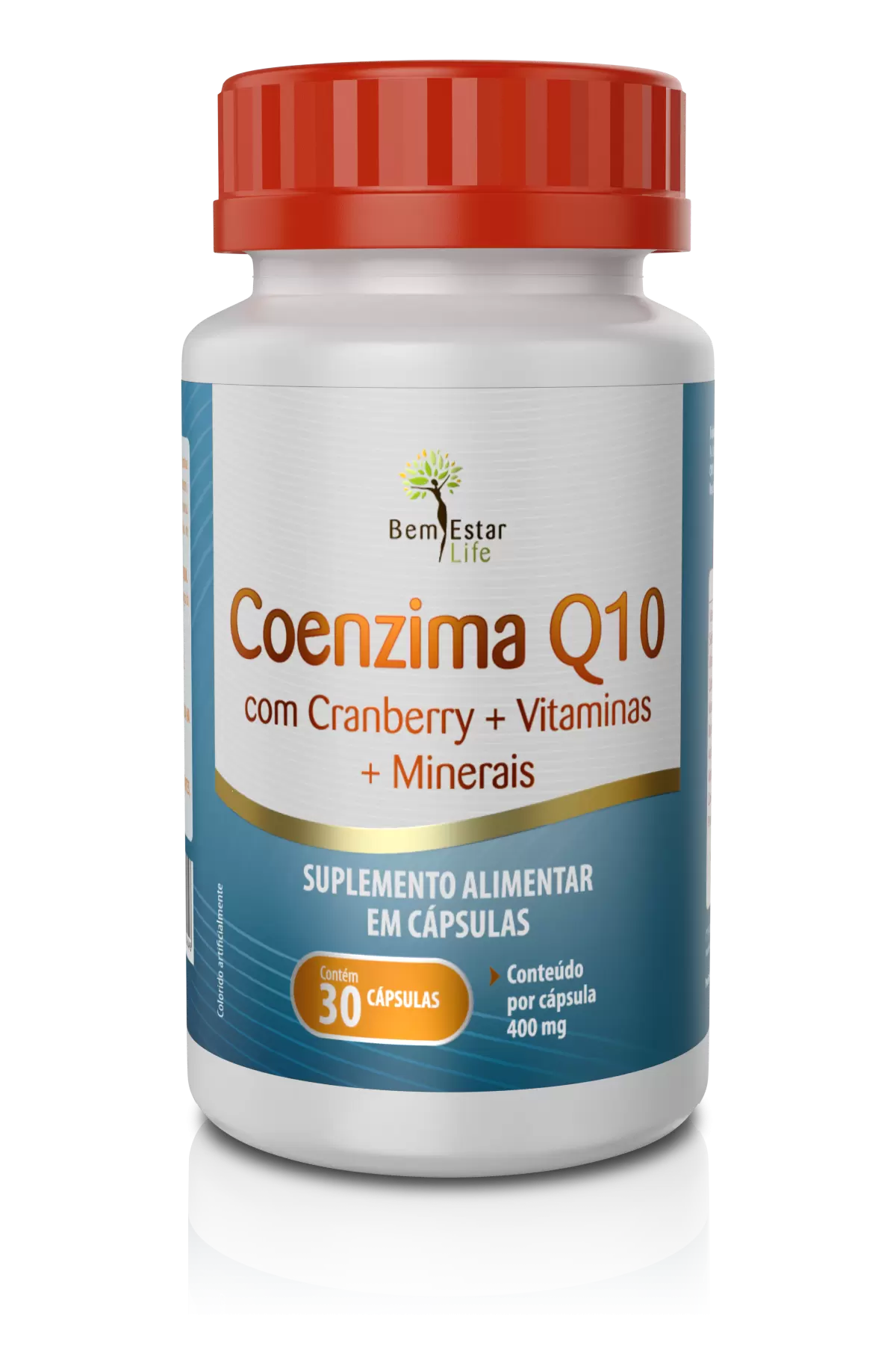 COENZIMA Q10 COM CRANBERRY - 30 CAPSULAS